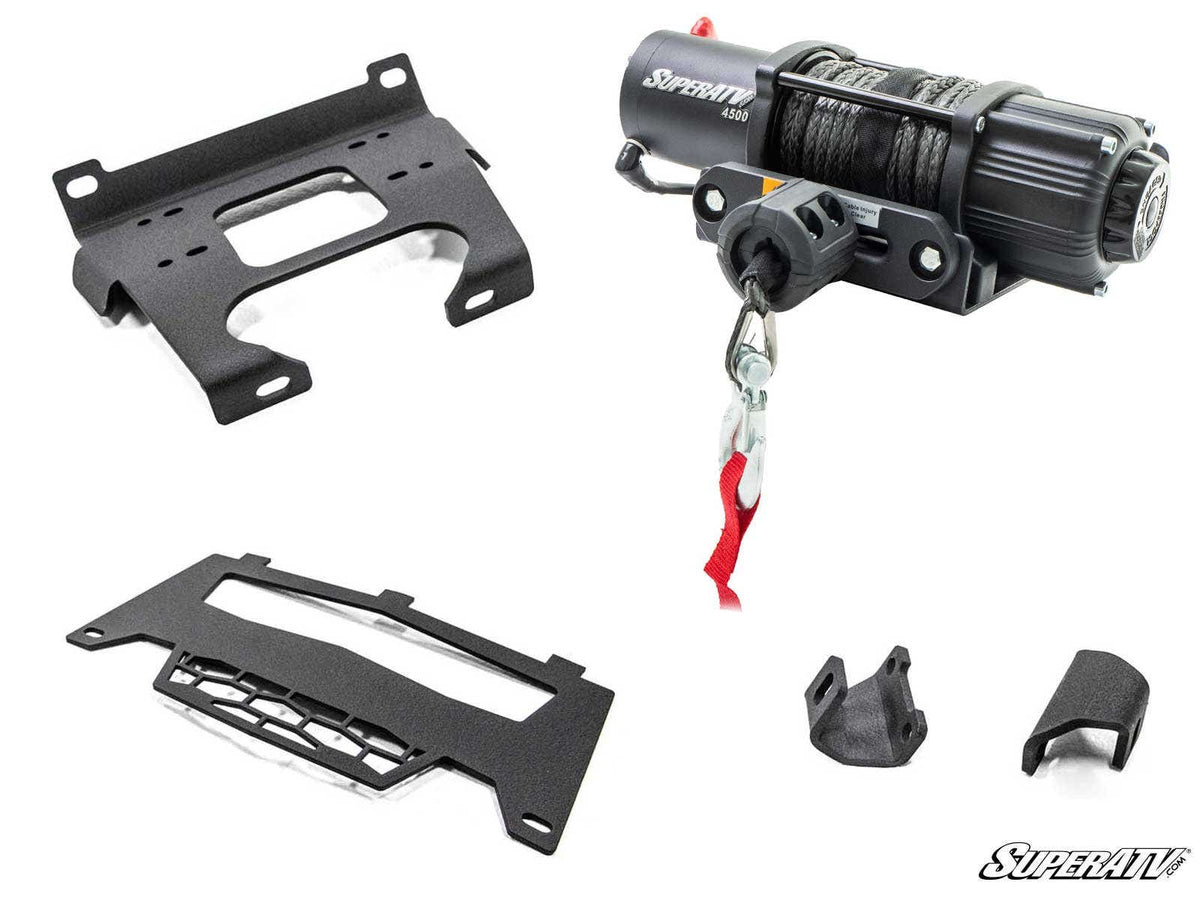 Polaris RZR 1000 Winch Mount & 4500 lb. Winch