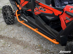Polaris RZR 4 900/1000 Rock Sliding Nerf Bars - Orange
