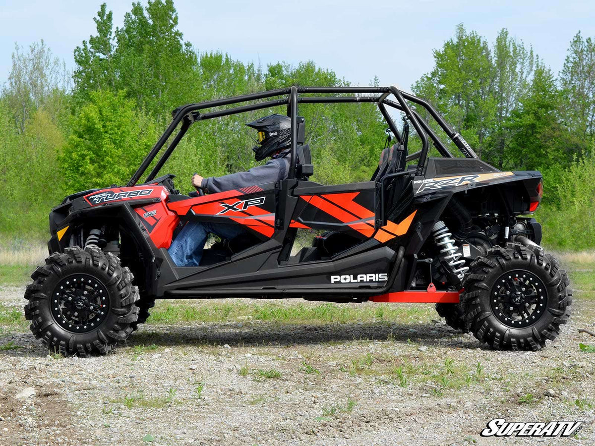 Polaris RZR 4 Turbo Rock Sliding Nerf Bars