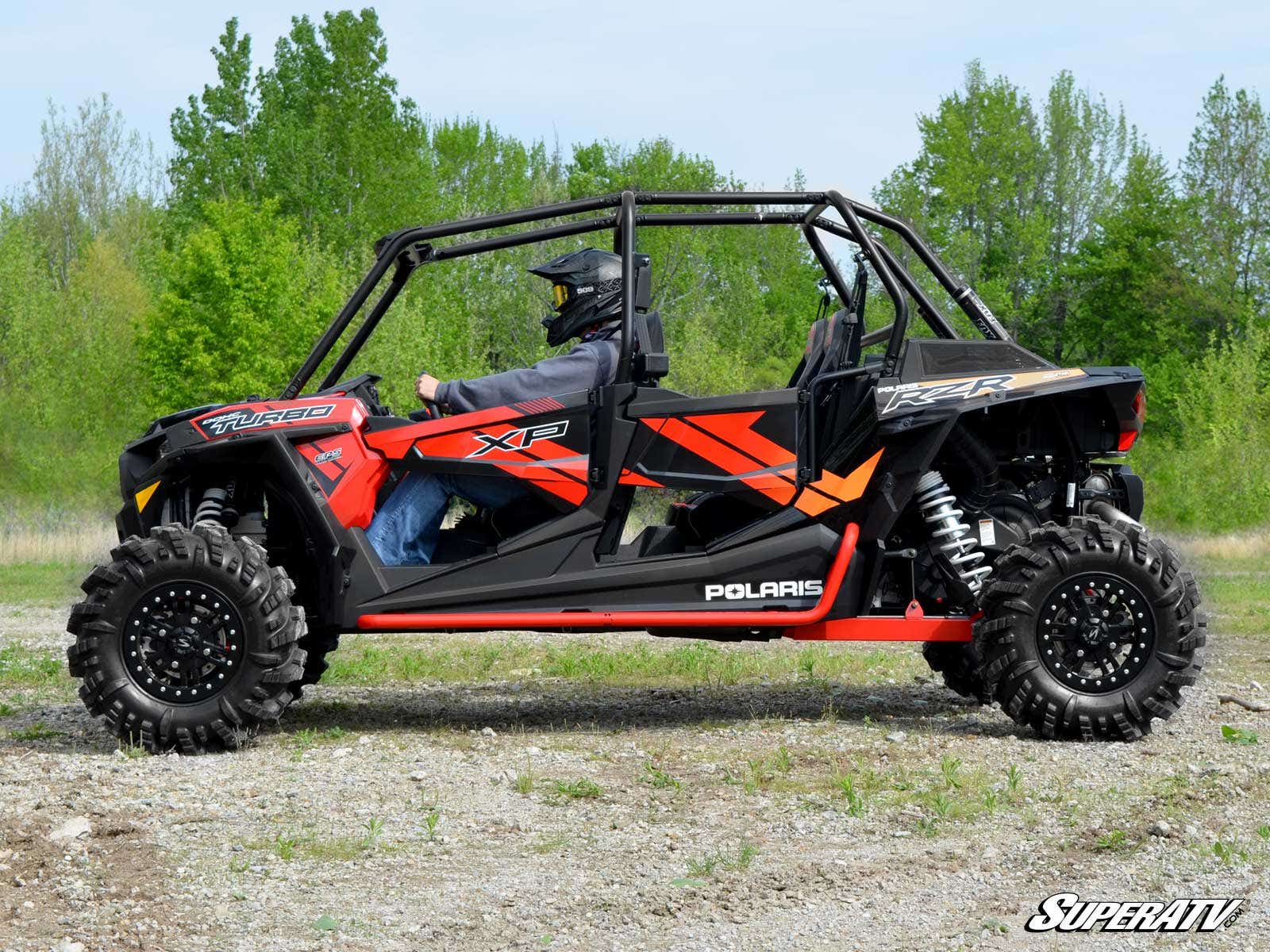 Polaris RZR 4 900 Rock Sliding Nerf Bars