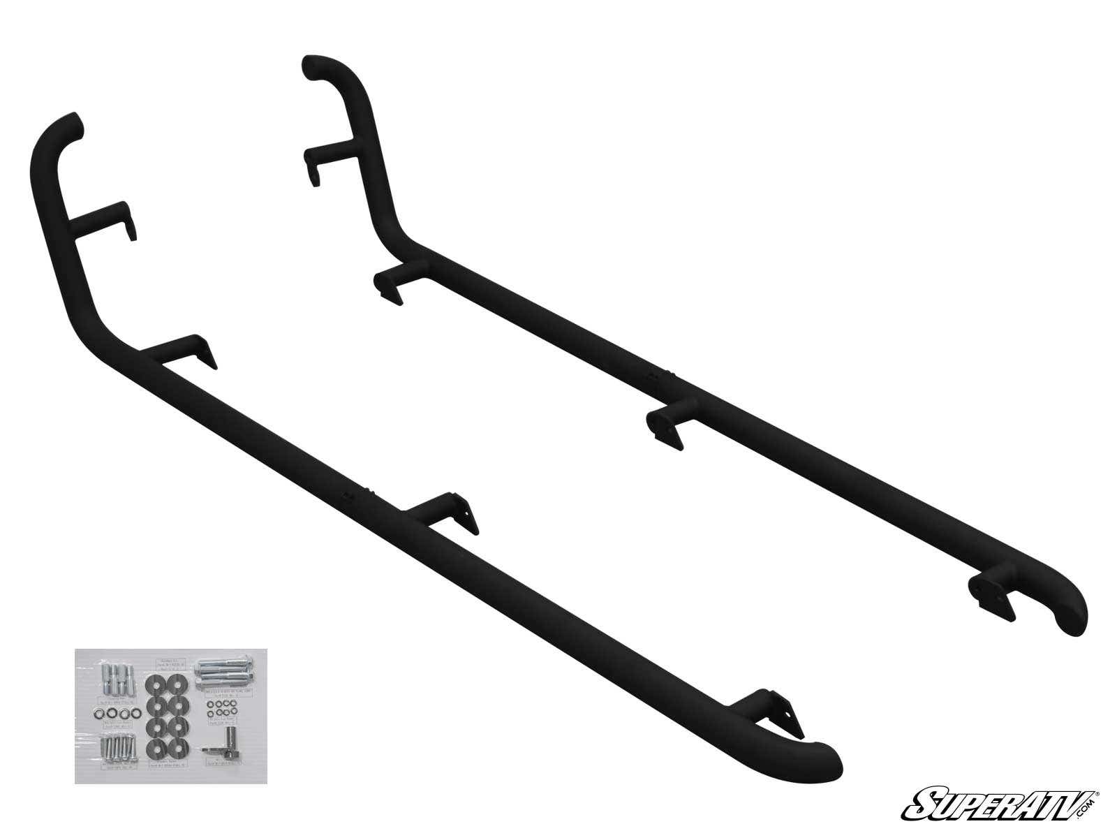 Polaris RZR 4 900/1000 Rock Sliding Nerf Bars - Orange