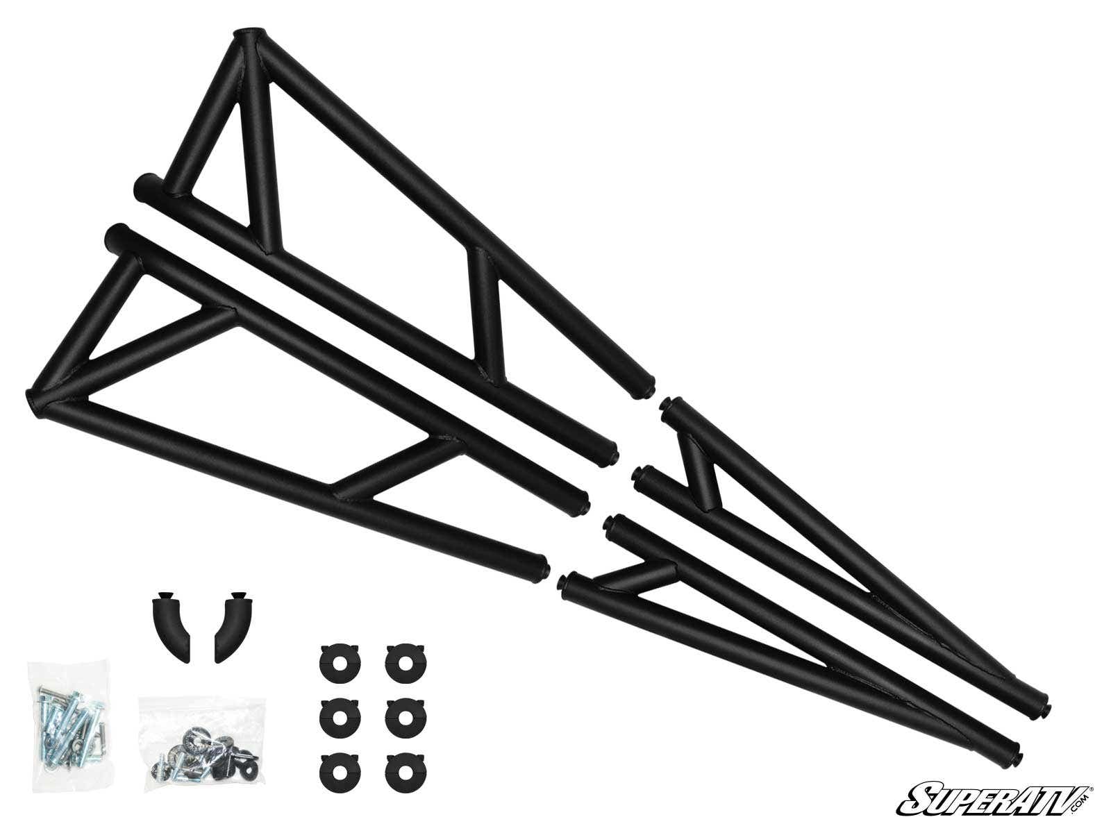 Polaris RZR S4 1000 Nerf Bars - Orange