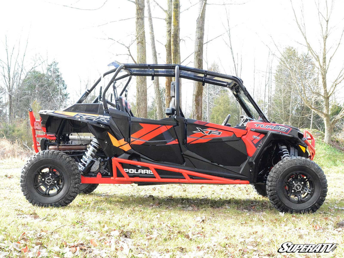 Polaris RZR S4 1000 Nerf Bars - Red