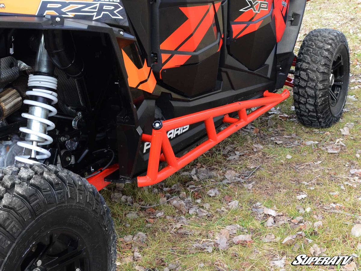 Polaris RZR S4 1000 Nerf Bars - Red