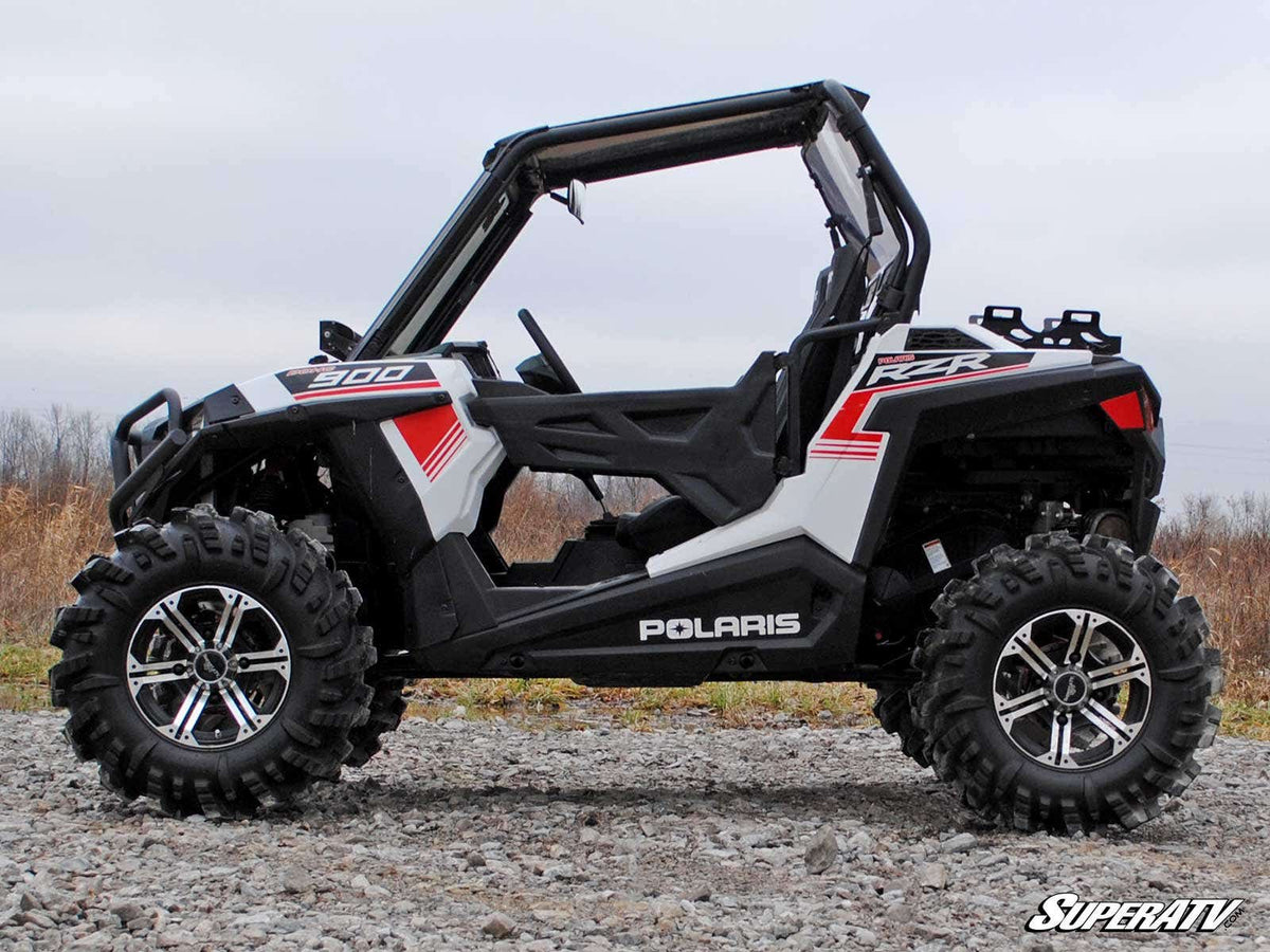 Polaris RZR Trail 900 to RZR Trail S 900 Conversion Kit—1.5 Offset - White Aluminum