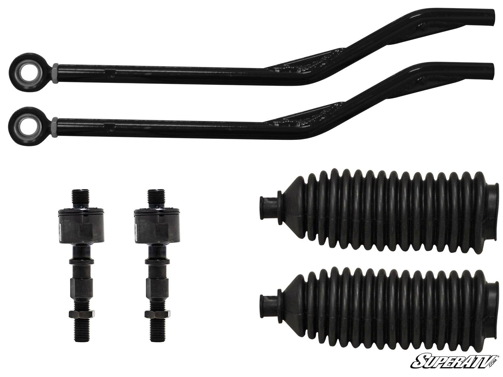 Polaris RZR S 900 Z-Bend Tie Rod Kit - Replacement for SuperATV Lift Kits