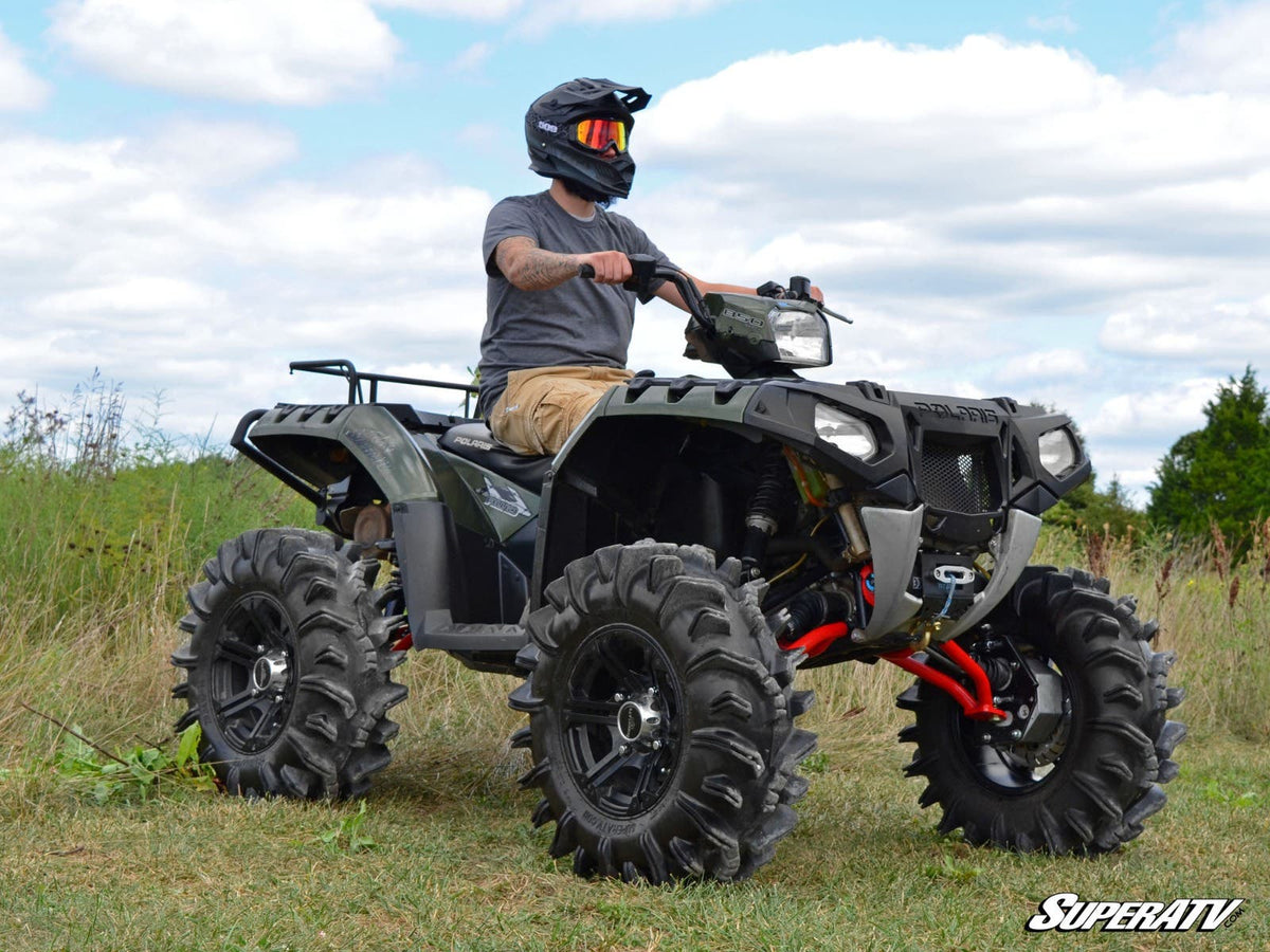 Polaris Sportsman/Scrambler 4in. Portal Gear Lift with 15% Gear Reduction - Billet Housing - 15% Gear Reduction