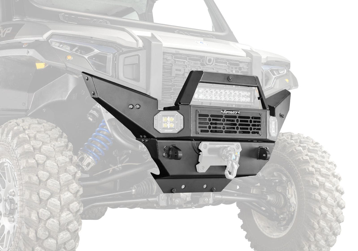 Polaris Xpedition Winch-Ready Front Bumper - 12in. Light Bar