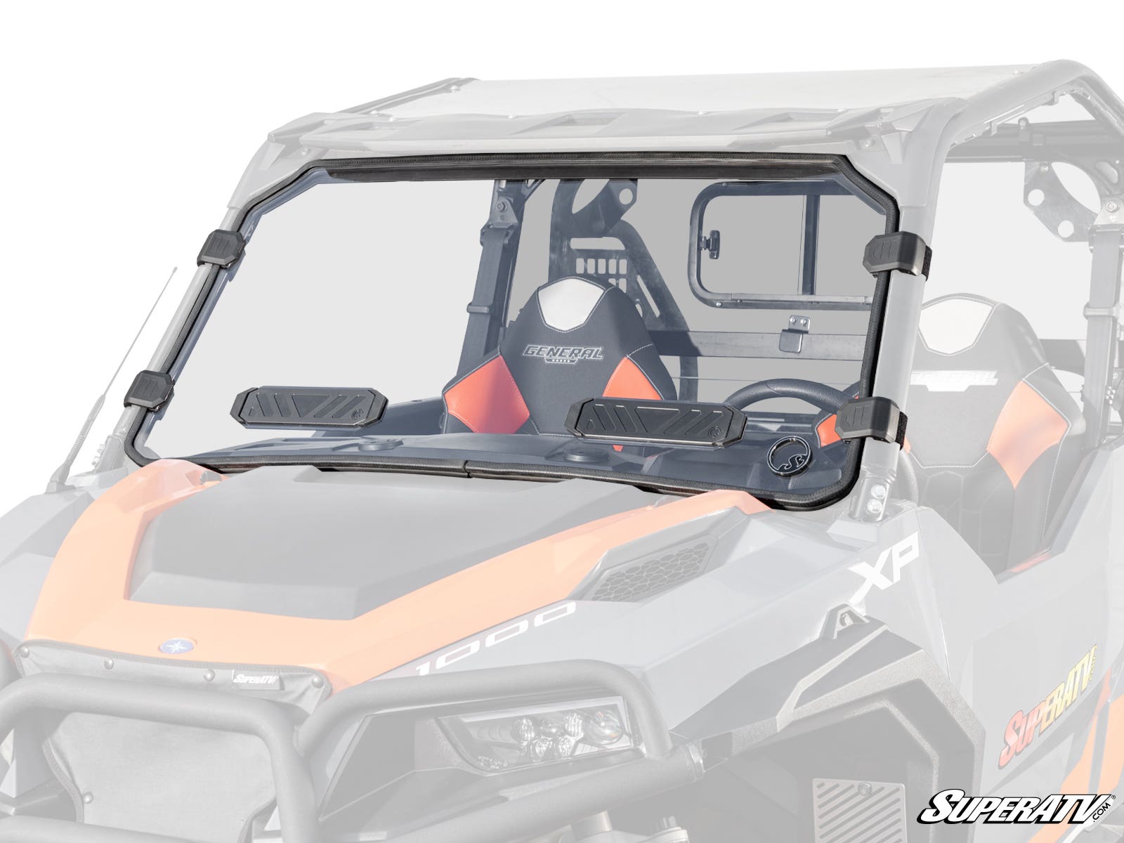 Polaris General Scratch-Resistant Vented Full Windshield