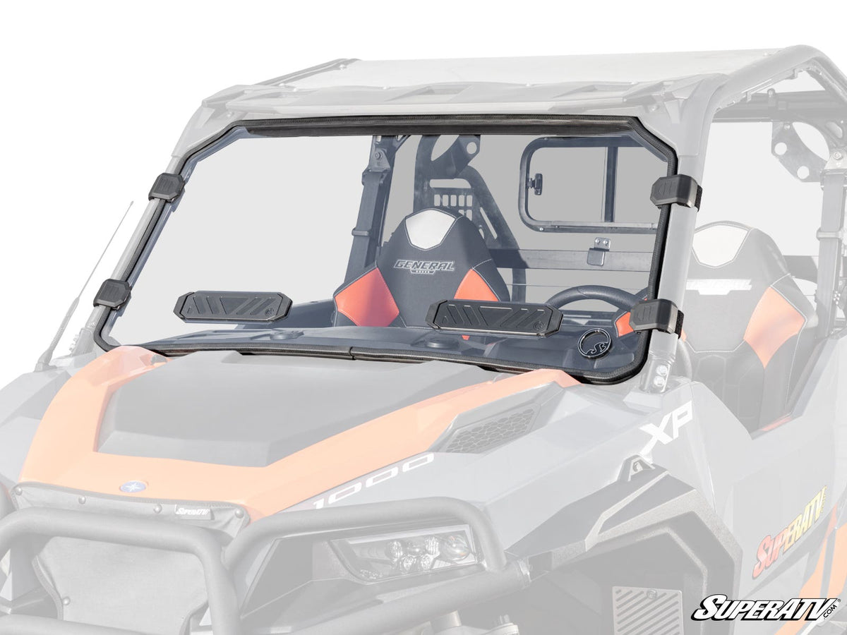 Polaris General XP 1000 Scratch-Resistant Vented Full Windshield