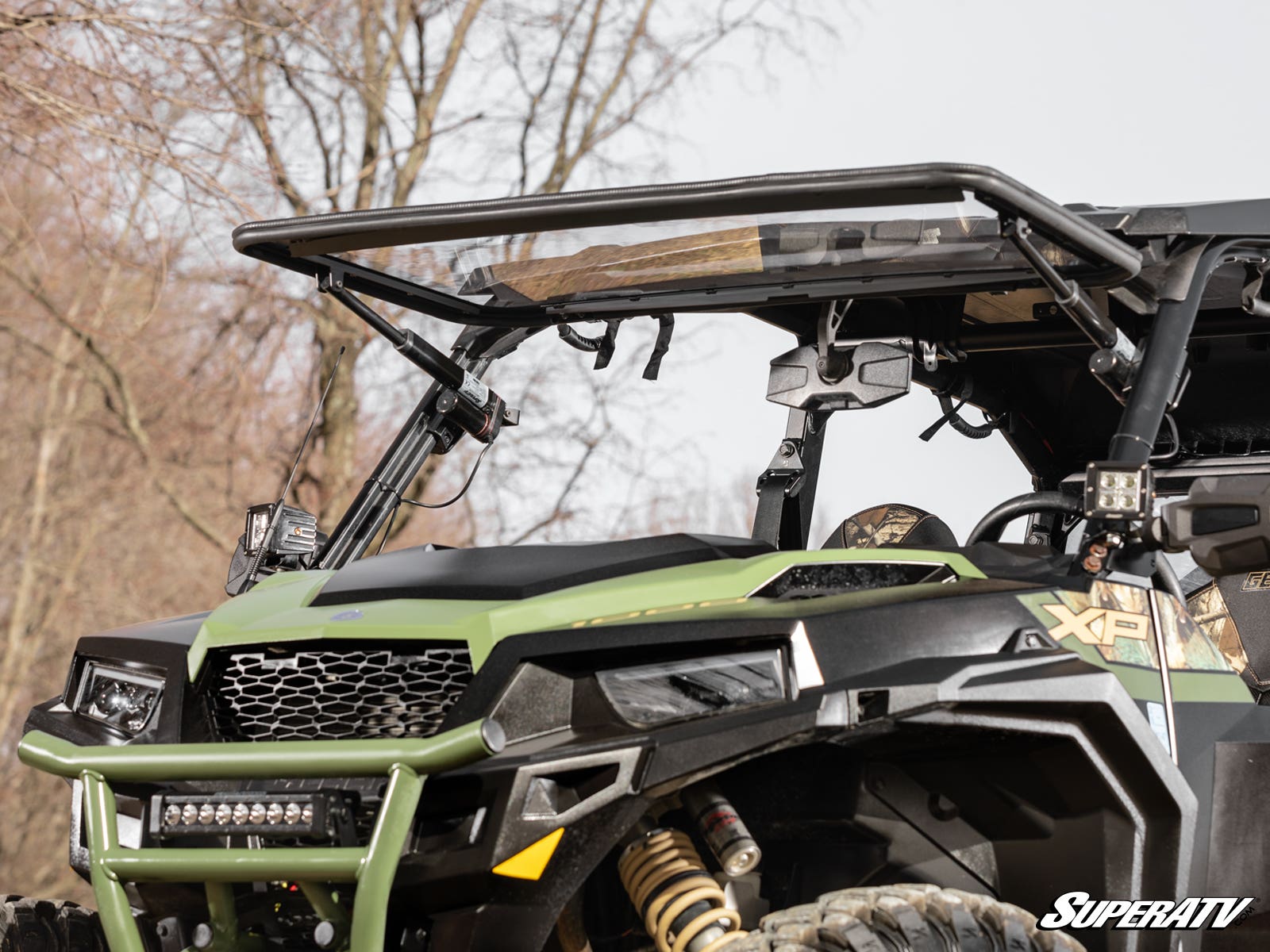 Polaris General XP 1000 MaxDrive Power Flip Windshield