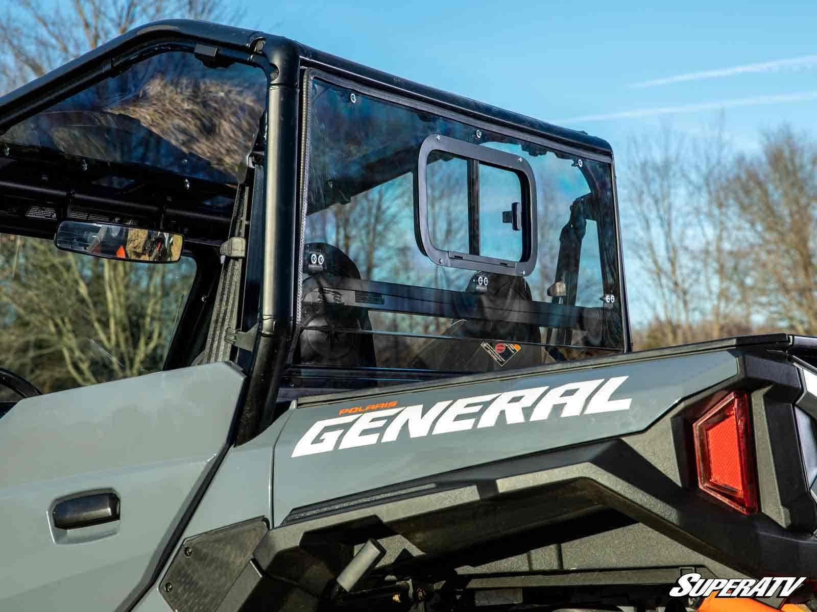 Polaris General XP 1000 Sliding Rear Windshield