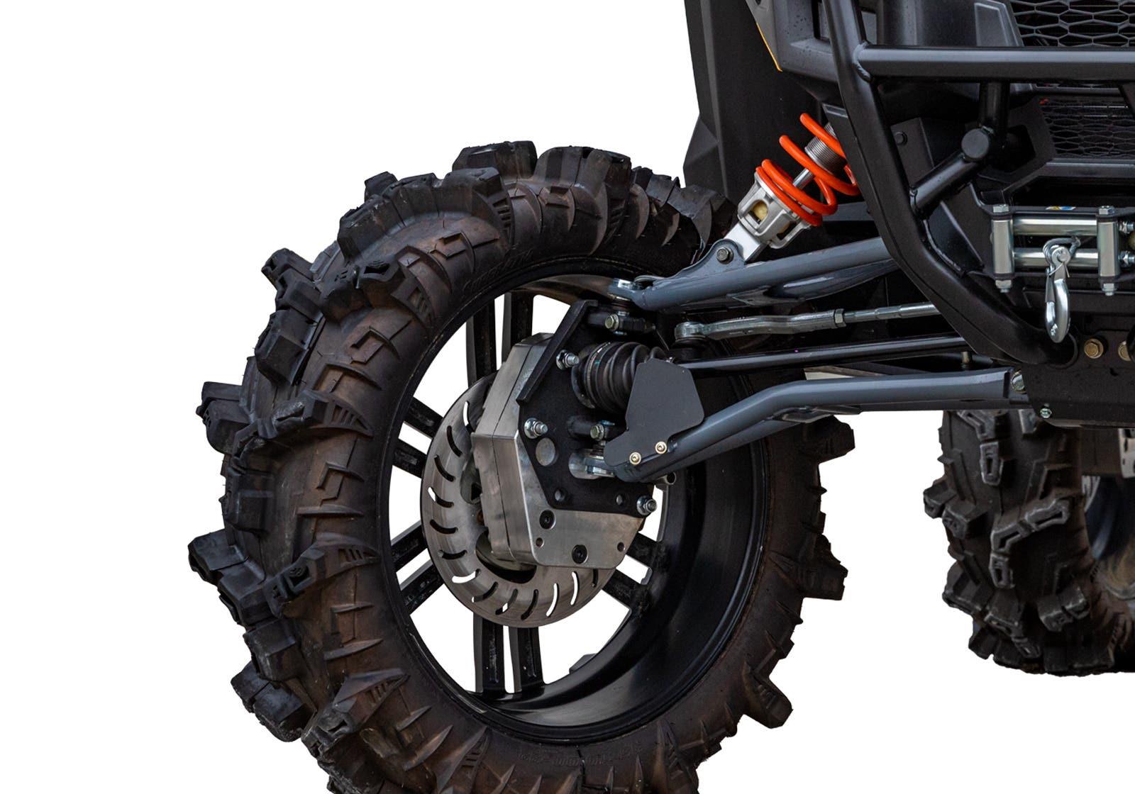 Polaris General XP 1000 6in. Portal Gear Lift - Dual Idler - 60% Gear Reduction - Billet Housing