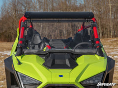 Polaris RZR Turbo R Scratch-Resistant Flip Windshield