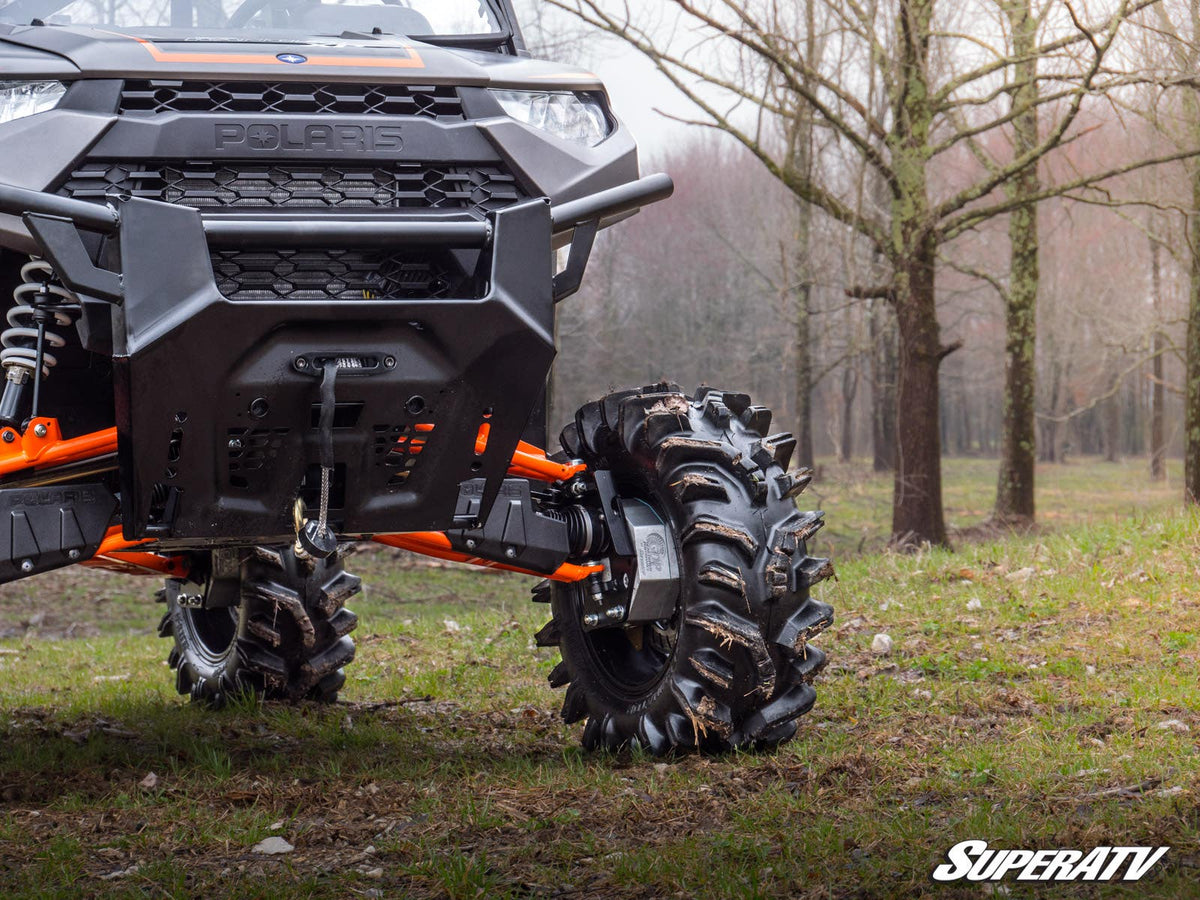 Polaris Ranger Full Size 1000 4in. Portal Gear Lift - Single Idler - 15% Gear Reduction - Billet Housing