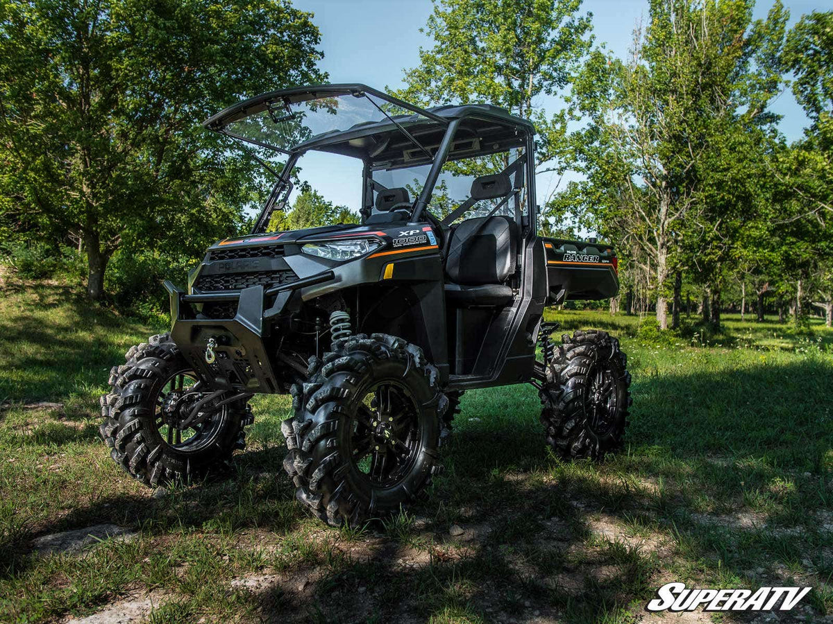 Polaris Ranger Full Size XP 1000 Crew 6in. Lift Kit - Rhino 2.0 Axles - Black (2019+)
