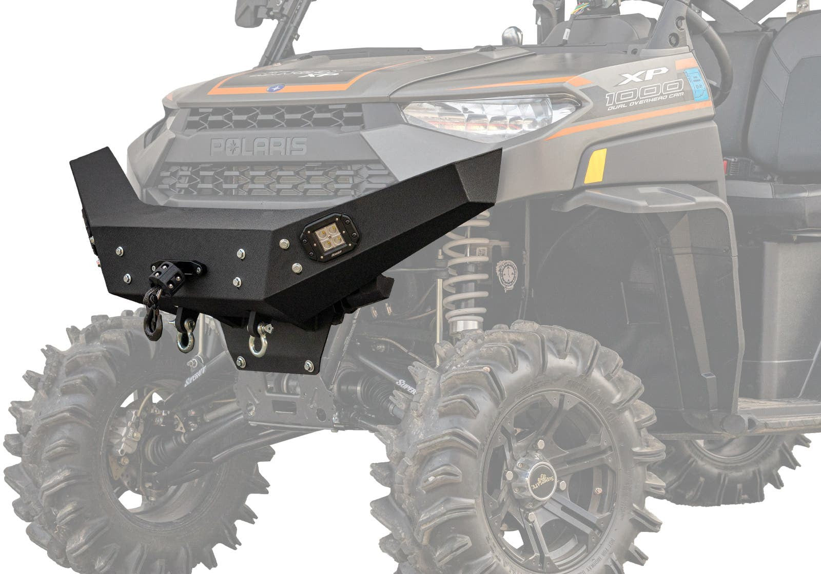 Polaris Ranger XP Kinetic Winch-Ready Front Bumper