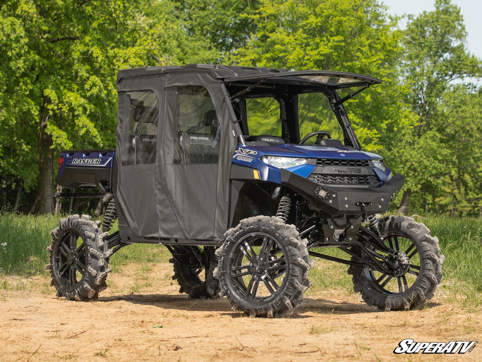 Polaris Ranger XP 900 Powered Flip Windshield