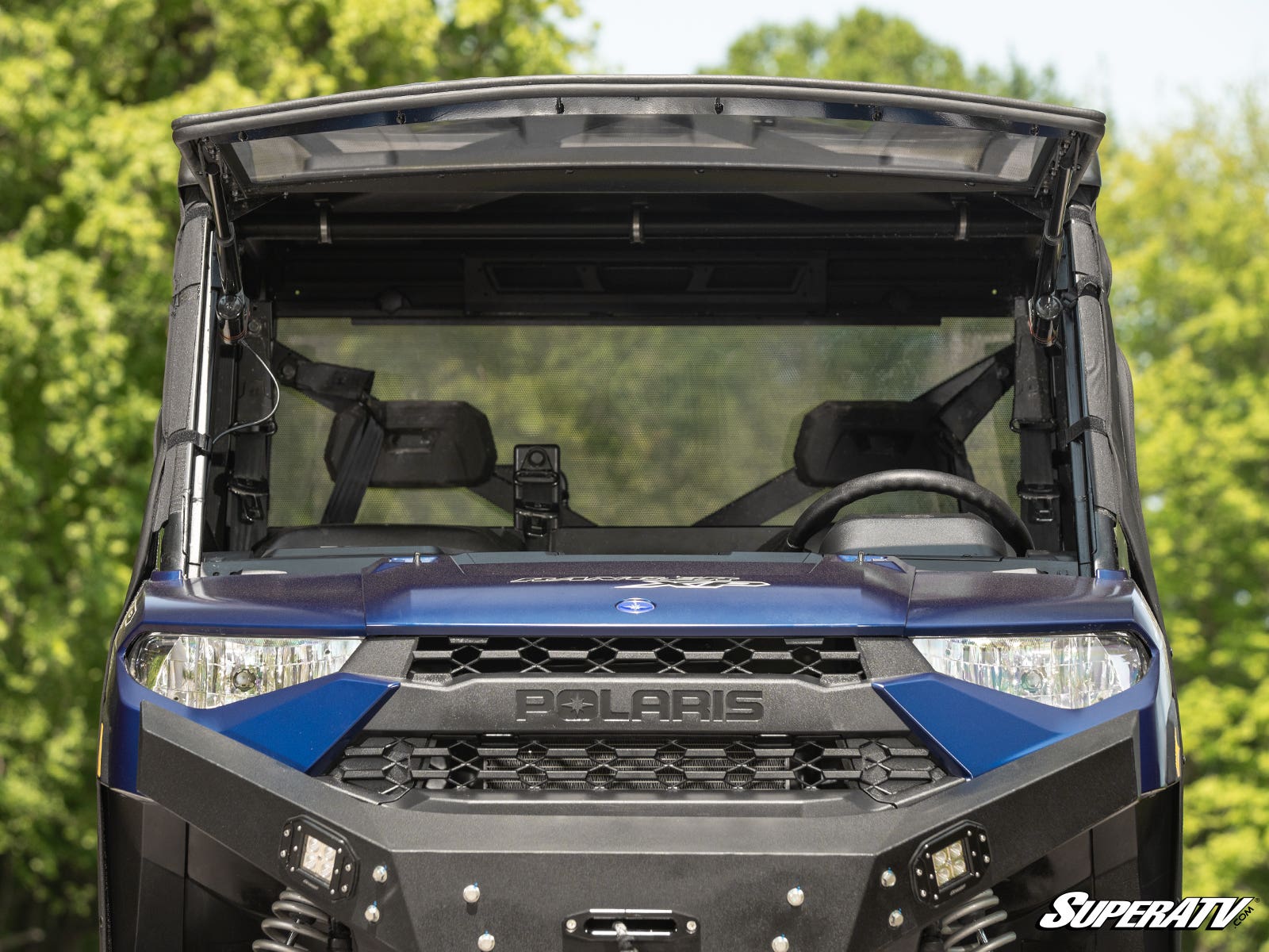 Polaris Ranger XP 900 Powered Flip Windshield