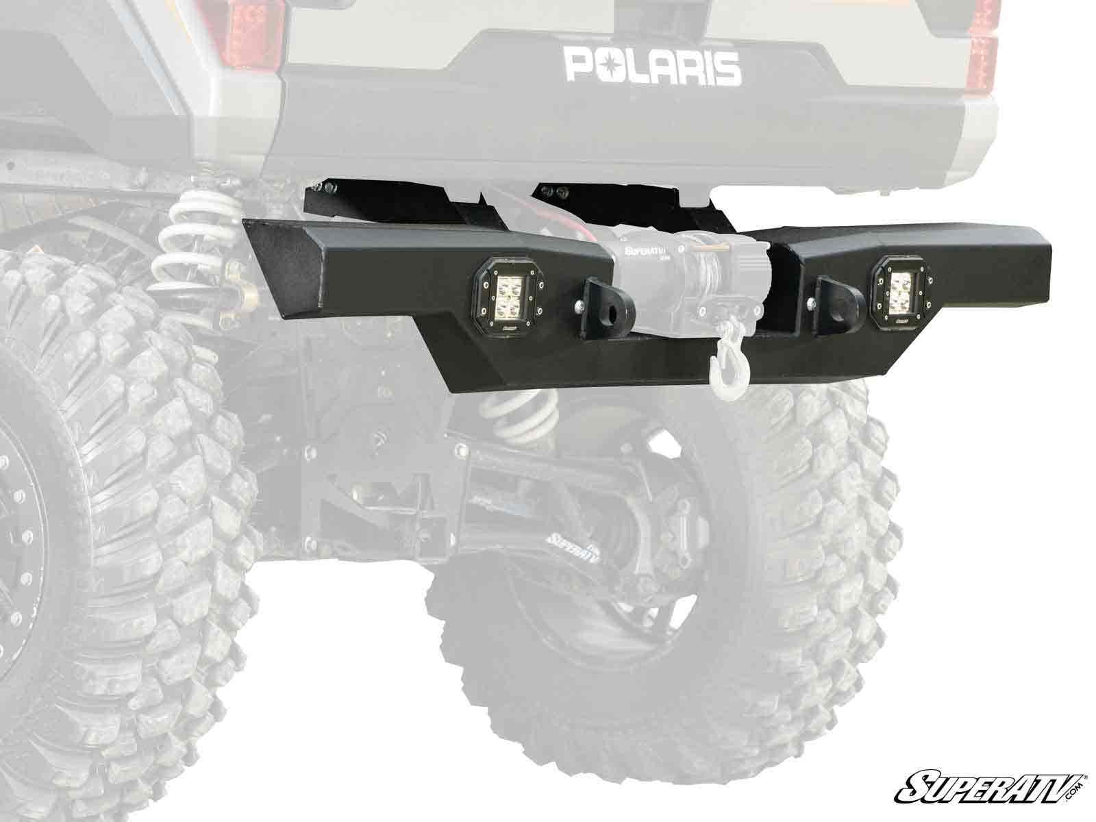 Polaris Ranger XP Kinetic Winch-Ready Rear Bumper