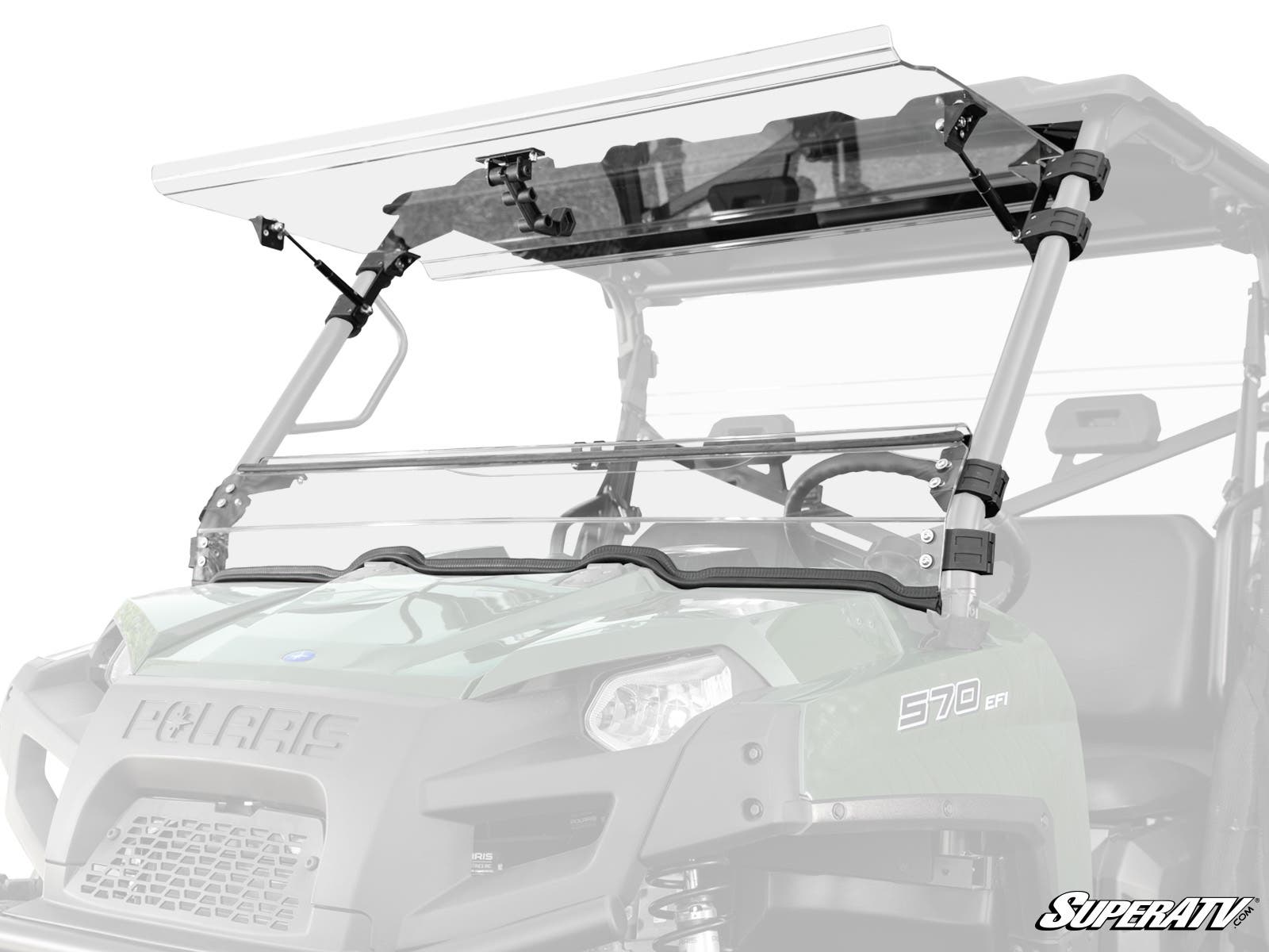 Polaris Ranger 800 Scratch Resistant Flip Windshield