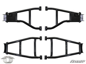 Polaris Ranger 1000 Diesel 6in. Lift Kit - X300 Axles - Black
