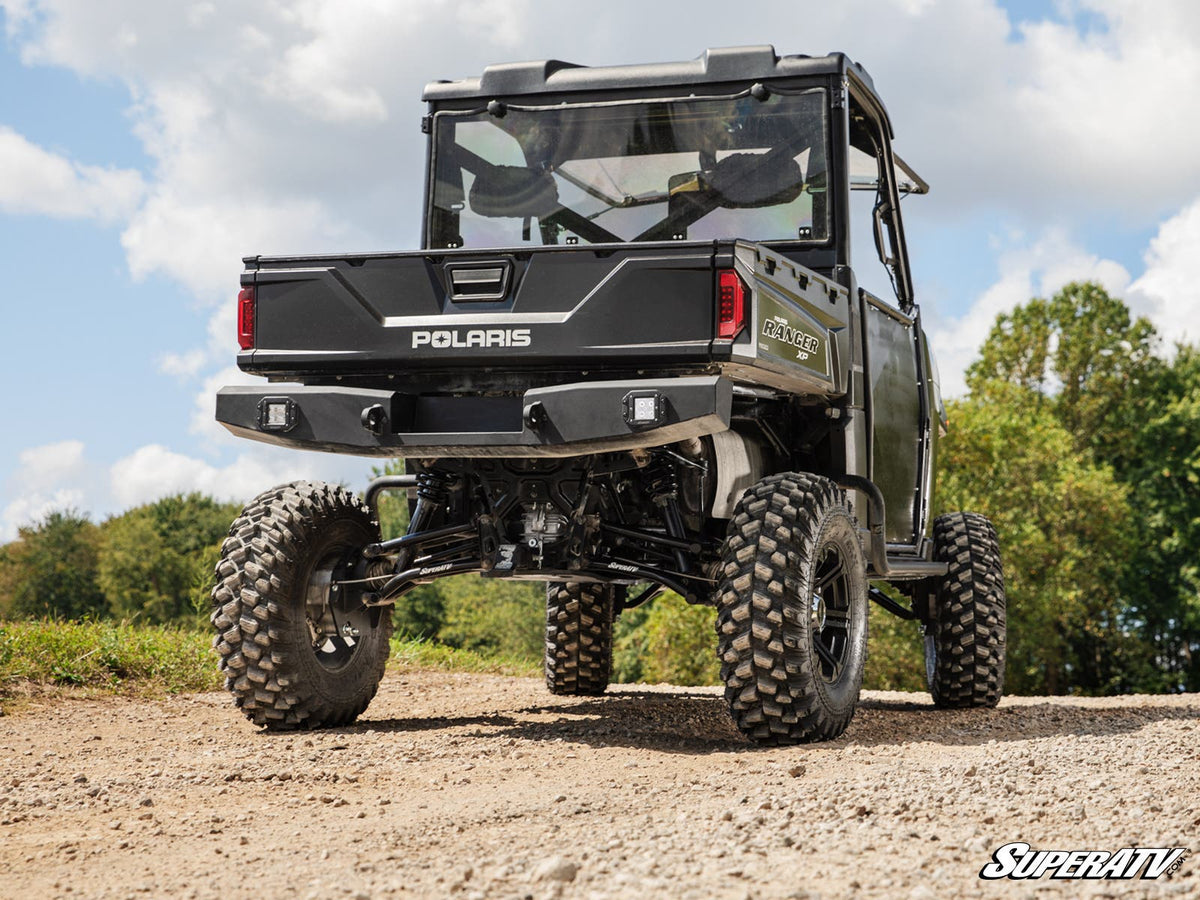 Polaris Ranger Full Size 570/900 4in. Portal Gear Lift - Dual Idler - 30% Gear Reduction - Billet Housing