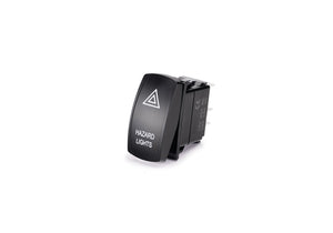 Sealed 7-Pin Momentary Horn Rocker Switch - Hazard Light