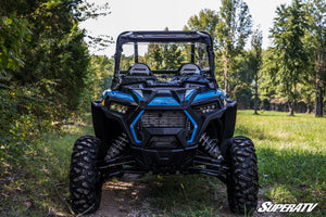 Polaris RZR XP 1000 Fold Down Windshield - Clear, Scratch Resistant - 2019-2021