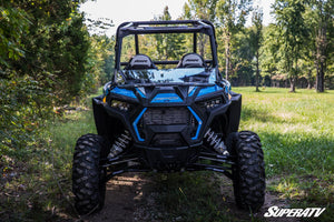 Polaris RZR XP 1000 Fold Down Windshield - Clear, Scratch Resistant - 2019-2021