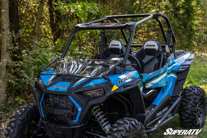 Polaris RZR XP 1000 Fold Down Windshield - Clear, Scratch Resistant - 2019+