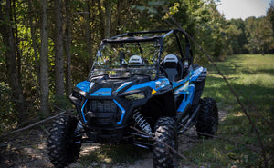 Polaris RZR 1000 Scratch Resistant Flip Windshield - 2019+