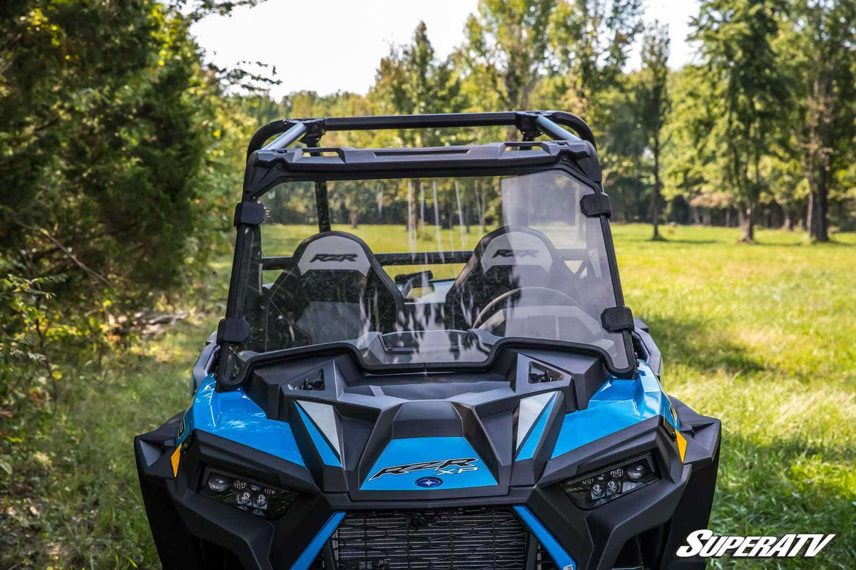 Polaris RZR XP 1000 Full Windshield - Light Tint, Scratch Resistant - 2019+ - No print
