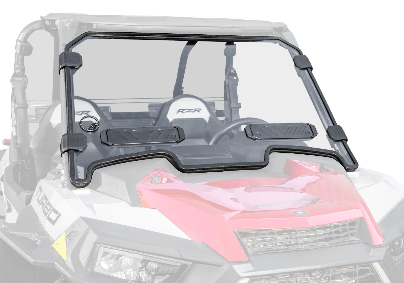 Polaris RZR XP 1000 / Turbo Vented Full Windshield - Clear Scratch Resistant