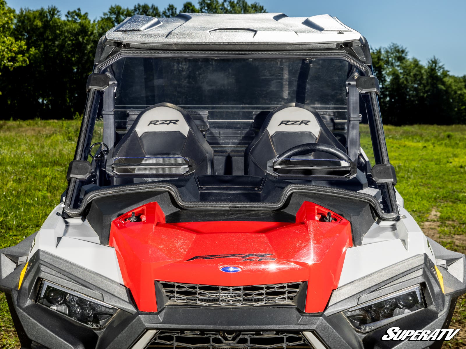 Polaris RZR XP 1000 / Turbo Vented Full Windshield - Clear Scratch Resistant