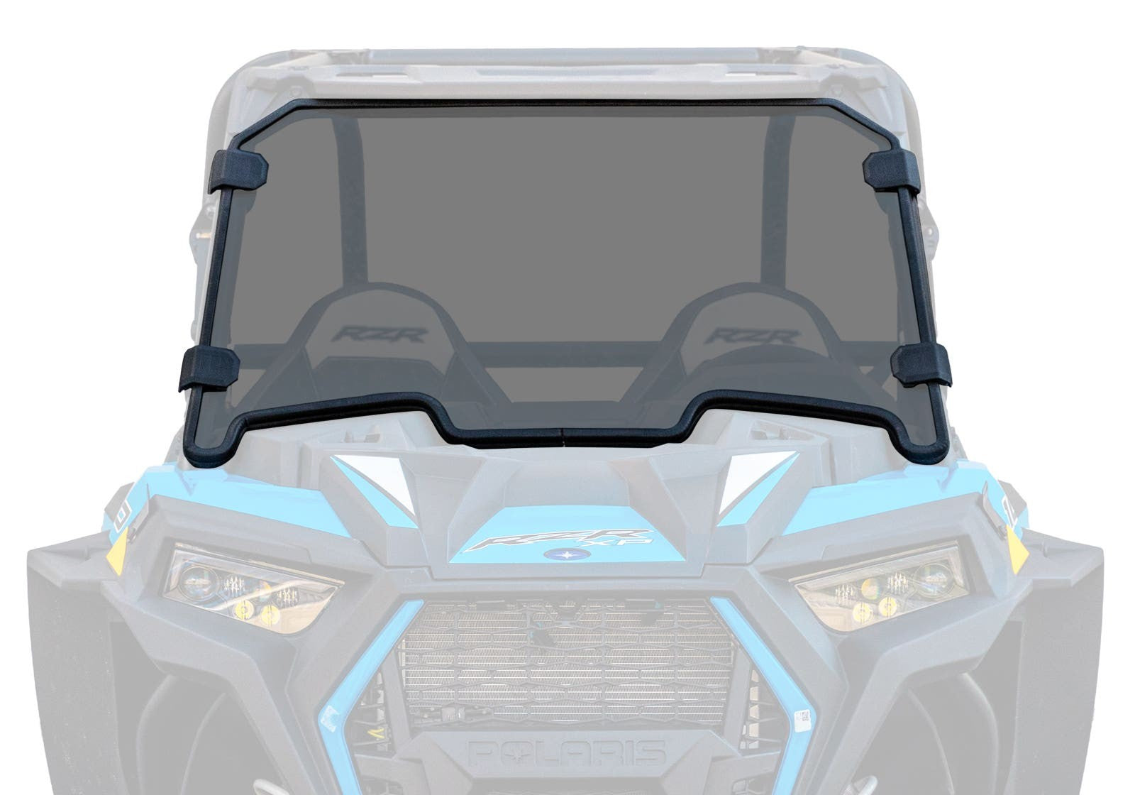 Polaris RZR XP 1000 Full Windshield - Dark Tint, Scratch Resistant - 2019-2021
