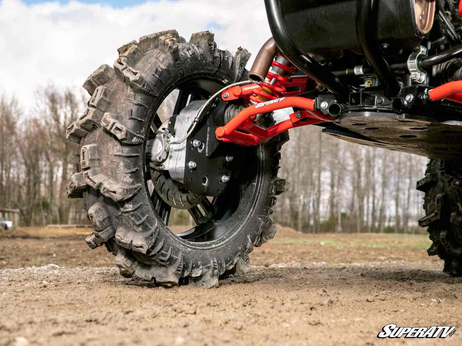 Polaris RZR S 1000 6in. Portal Gear Lift - Dual Idler - 30% Gear Reduction - Billet Housing