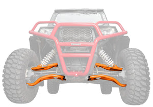 Polaris RZR S 900 / RZR S 1000 High Clearance A-Arms - Keller Ball Joint - Orange