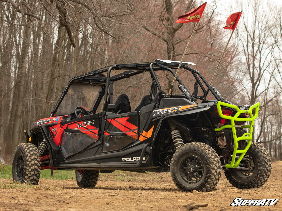 Polaris RZR XP 1000 Rear Bumper - Lime Squeeze