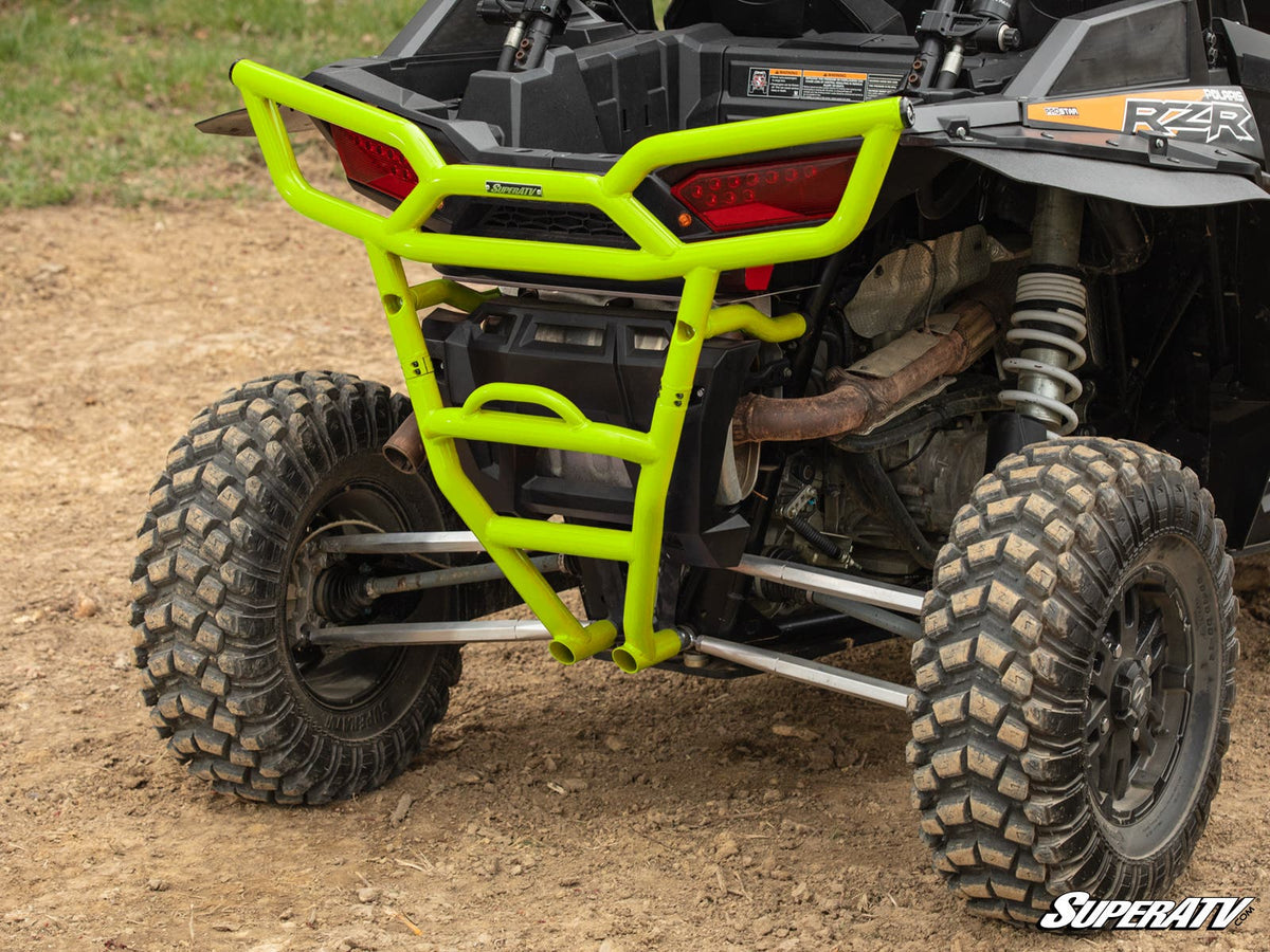 Polaris RZR XP 1000 Rear Bumper - Lime Squeeze