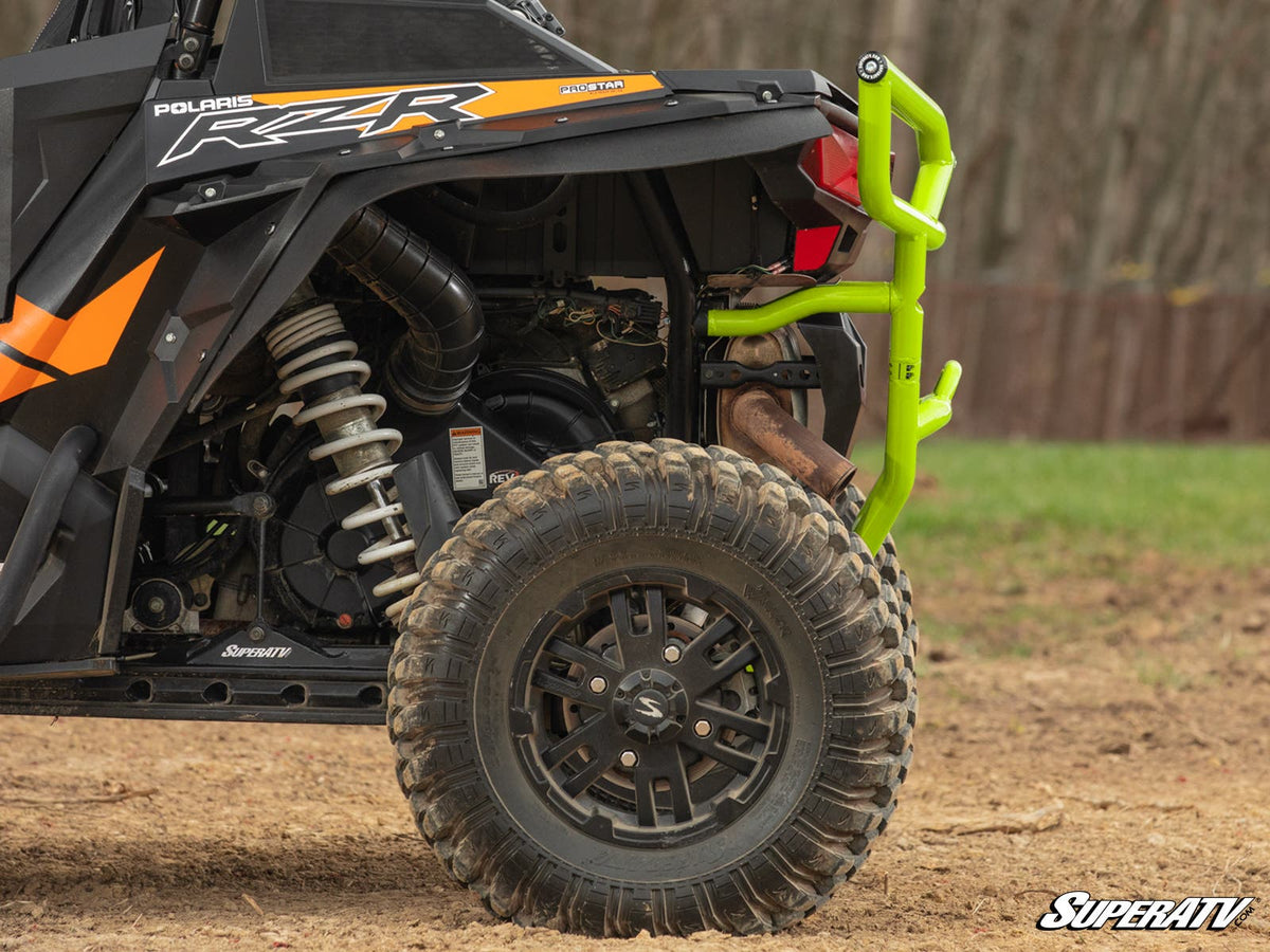 Polaris RZR XP 1000 Rear Bumper - Lime Squeeze