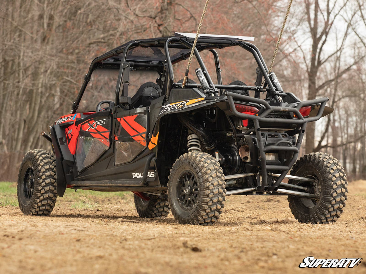 Polaris RZR 1000 Rear Bumper - Wrinkle Black
