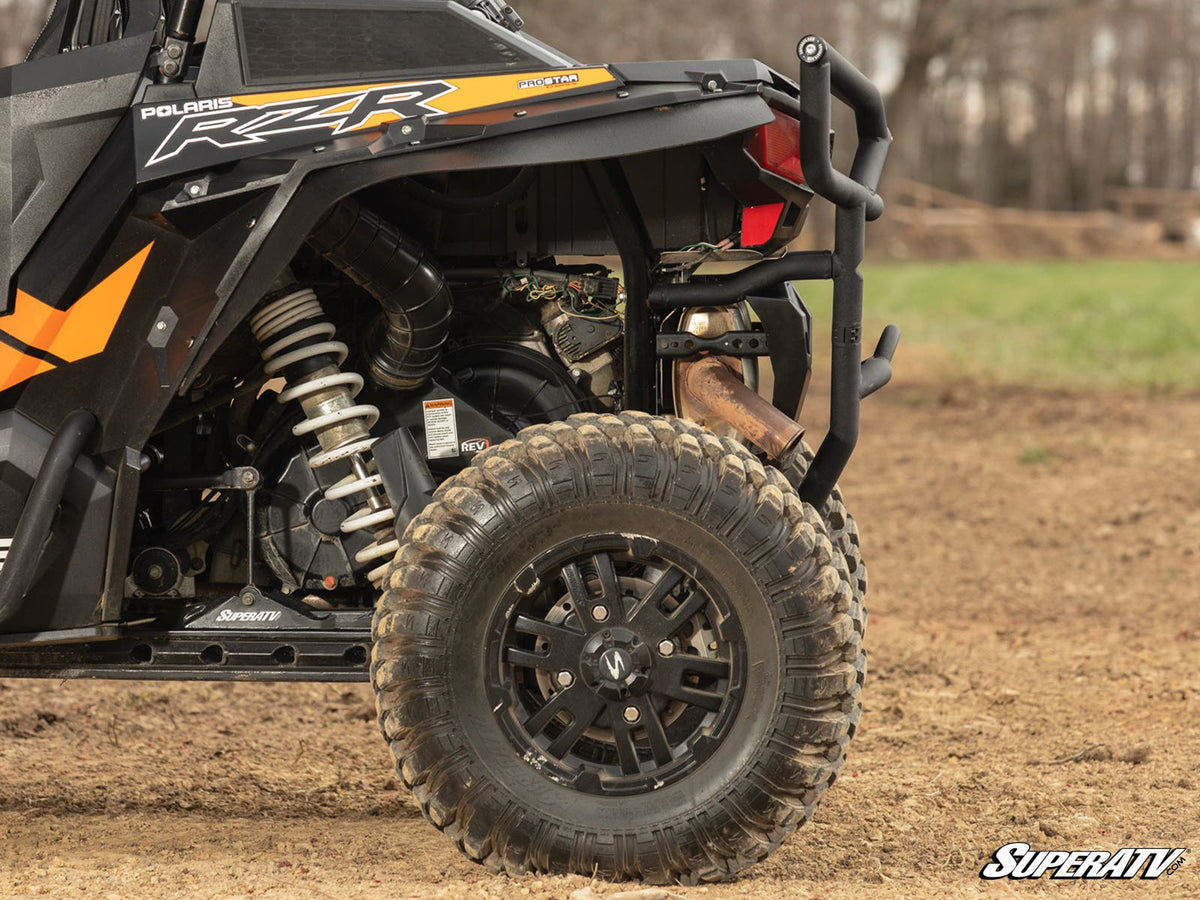 Polaris RZR 1000 Rear Bumper - Wrinkle Black