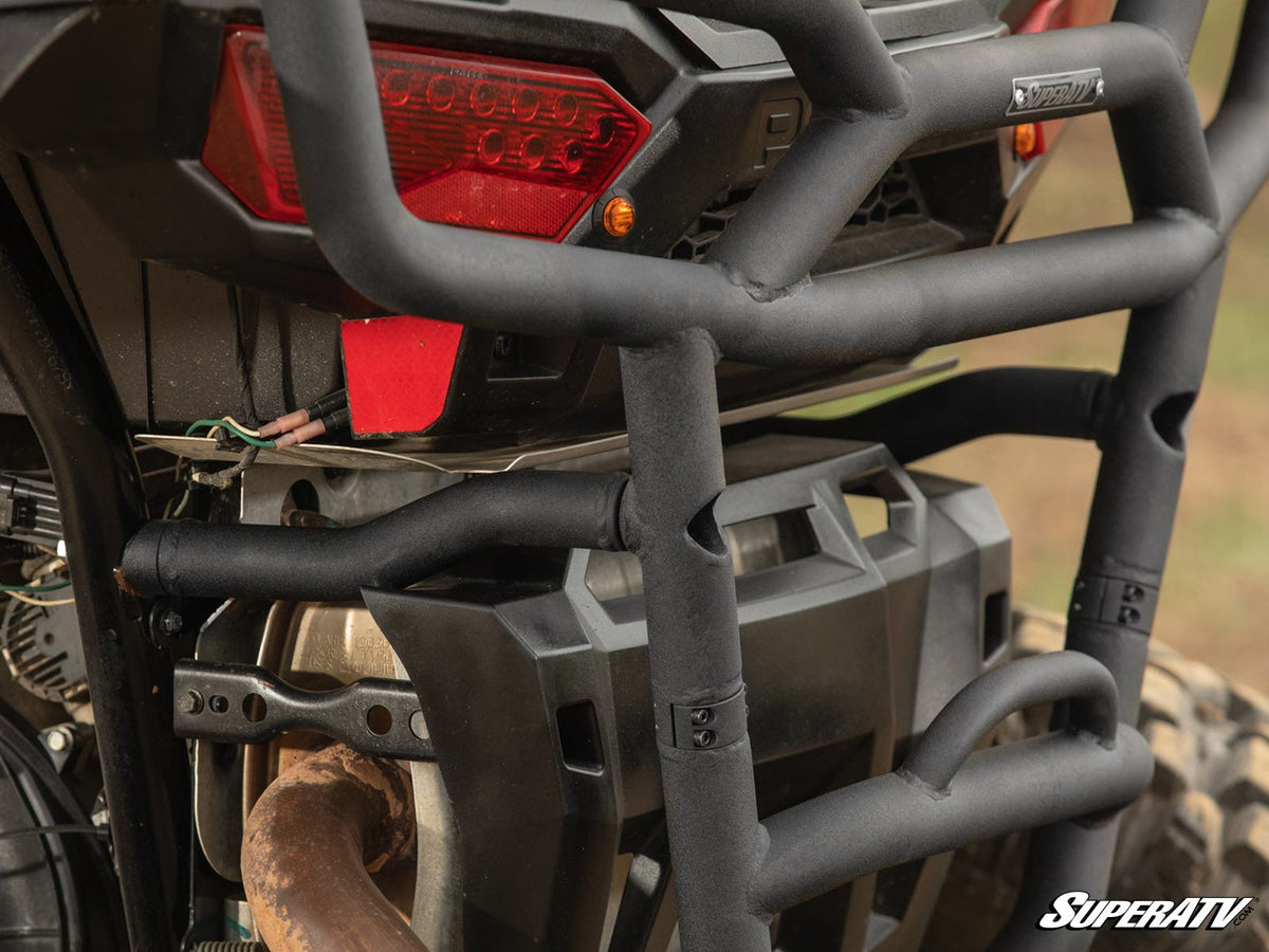 Polaris RZR 1000 Rear Bumper - Wrinkle Black