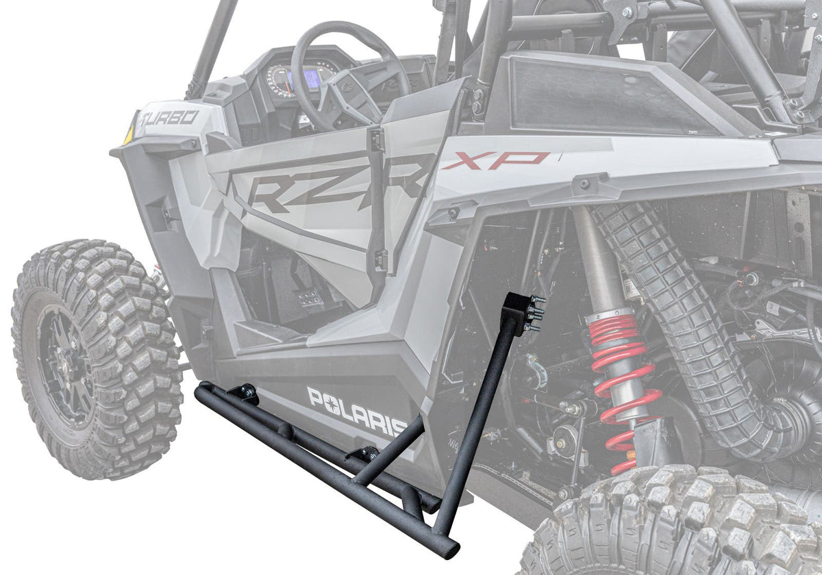 Polaris RZR XP Turbo S Tree Kickers - Wrinkle Black