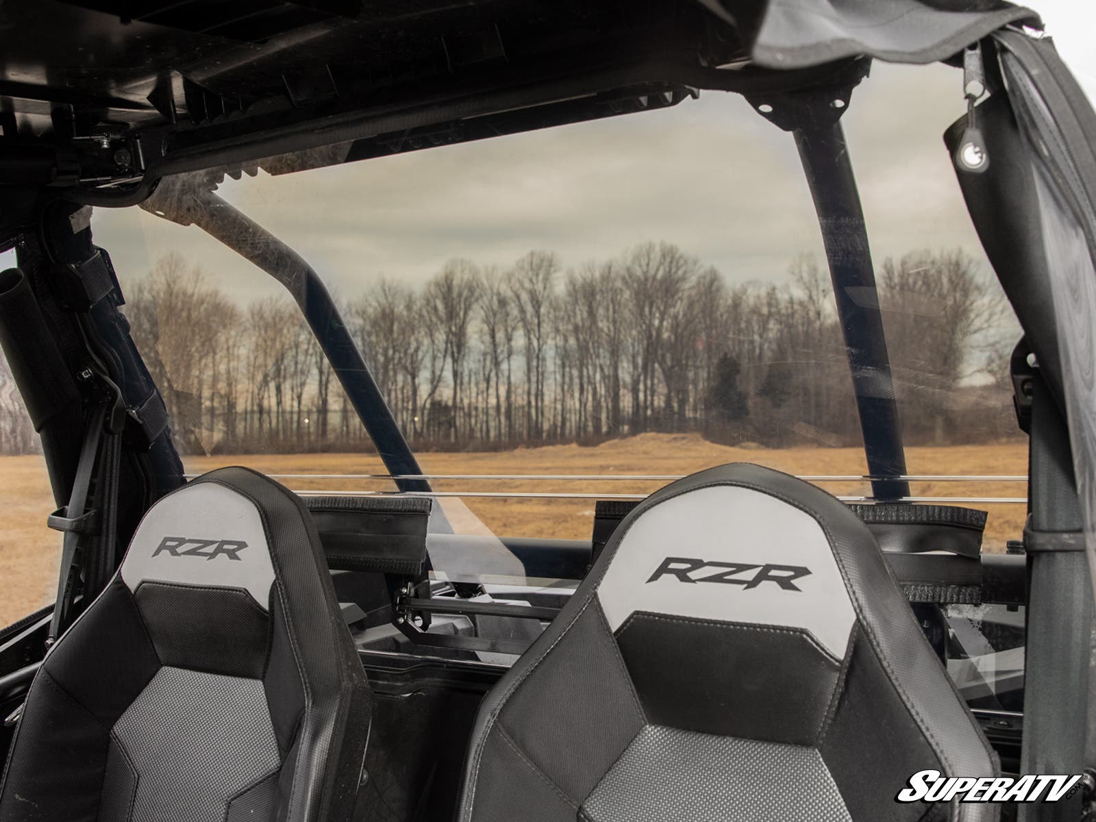 Polaris RZR XP 1000 Rear Vented Windshield