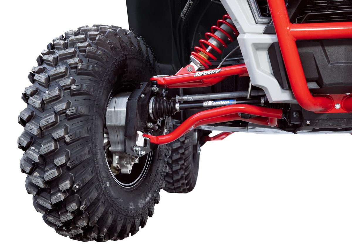 Polaris RZR 900 4in. Portal Gear Lift - Manufactured before 3/2/2015 - 4 Seat - Dual Idler - 30% Gear Reduction - Billet Housing - Without Frame Stiffener