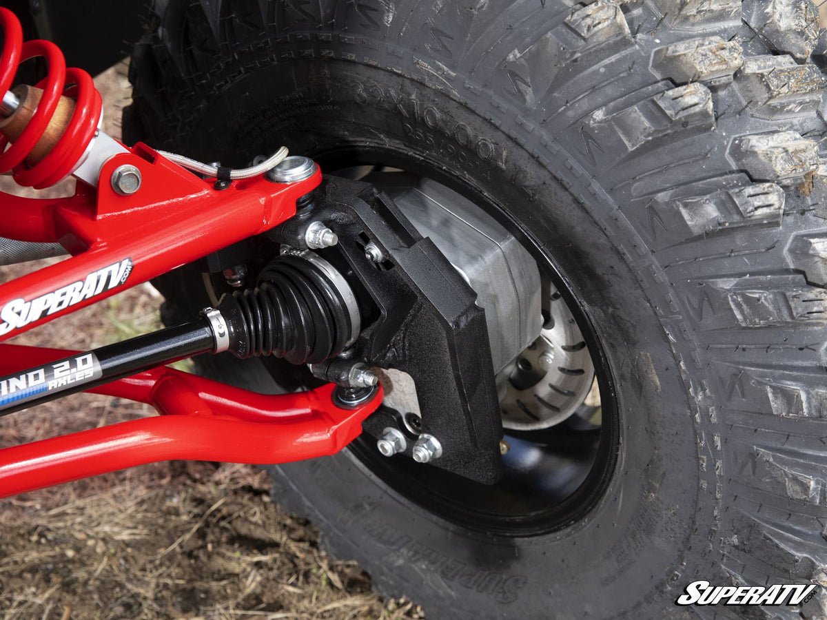 Polaris RZR 900 2015 4in. Portal Gear Lift - Dual Idler - 30% Gear Reduction - Billet Housing