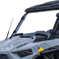 Polaris RZR Trail 900 Full Windshield - Clear Standard