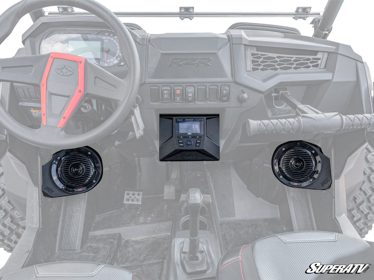 MTX Polaris RZR THUNDER Sound System